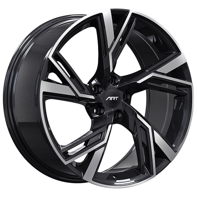 ART Replica | Replica 230 ET25 - Gloss Black - Machined Face ART Replica Custom Wheels
