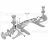 Whiteline | Sway Bar Avant 22mm Adjustable - Forester / WRX / WRX STi 2.5L / 2.0T 2002-2008 Whiteline Sway bars & Link kit