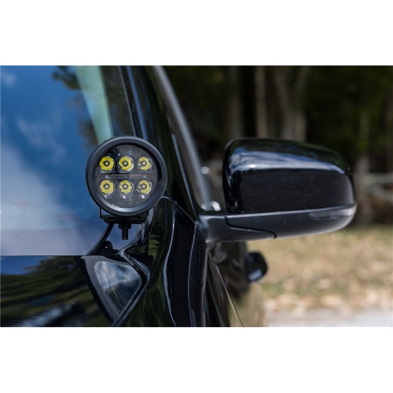 Rough Country | LED Lower Windshield Ditch Kit - Cherokee 2.0T / 2.4L / 3.2L 2014-2021