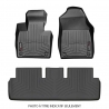 WeatherTech | Ensemble Tapis Avant & Arr. - Tesla Model 3 2017-2022 WeatherTech Tapis Protecteur