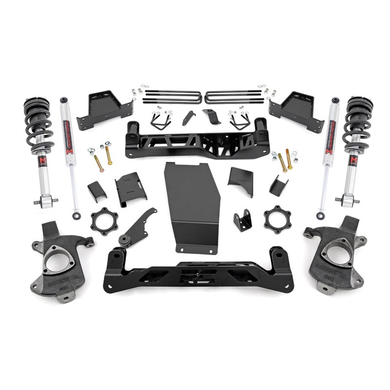 Rough Country | Suspension Lift Kit w/Shocks - Silverado / Sierra 1500 2014-2018