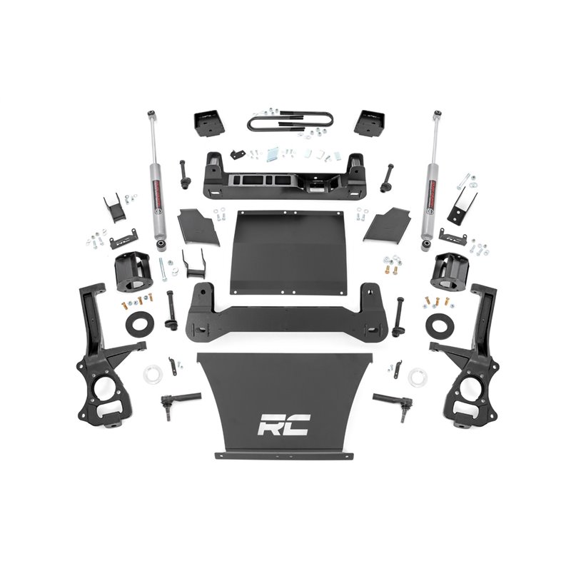 Rough Country | Suspension Lift Kit w/Shocks - Sierra 1500 2019-2022