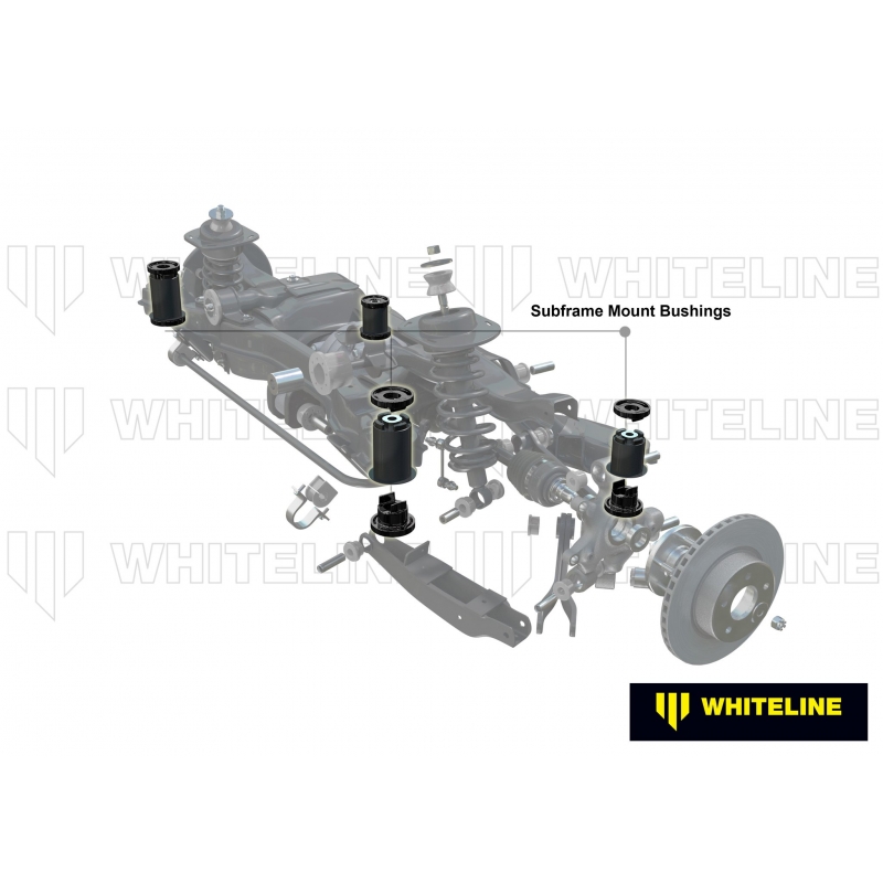 Whiteline | Suspension Subframe Bushing Kit - BMW 2005-2015 Whiteline Bushings & Mounts