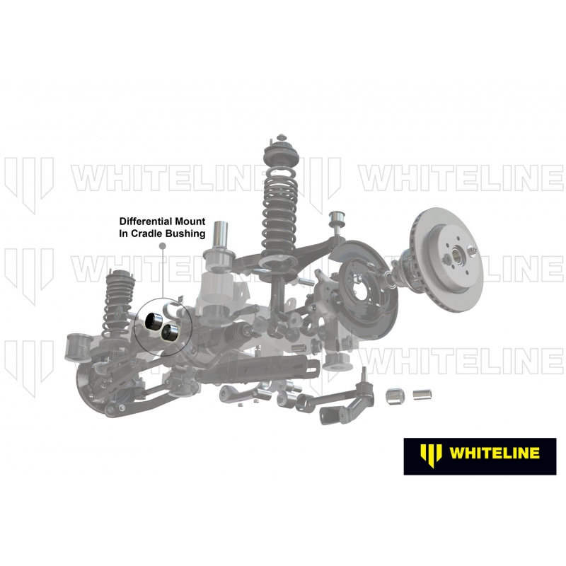 Whiteline | Differential Mount Bushing Rear - Evo X 2008-2015 Whiteline Supports