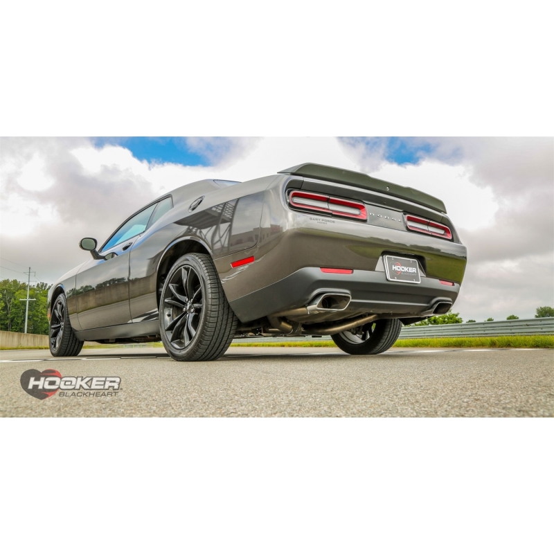 Hooker Headers | Blackheart Cat-Back Exhaust System - Challenger R/T / T/A 5.7L 2017-2023 Hooker Headers Cat-Back Exhausts