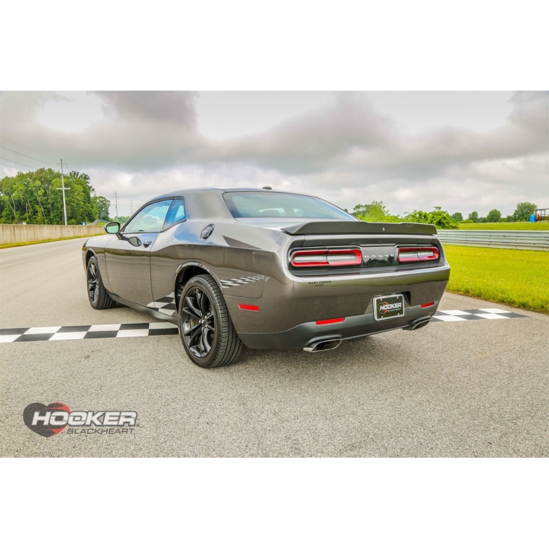 Hooker Headers | Blackheart Cat-Back Exhaust System - Challenger R/T / T/A 5.7L 2017-2023 Hooker Headers Cat-Back Exhausts