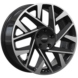 ART Replica | Replica 311 ET45 - Gloss Black - Machined Face ART Replica Custom Wheels