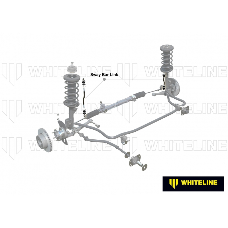 Whiteline | Suspension Stabilizer Bar Bushing Front - GTO 2004-2006 Whiteline Bushing & Support
