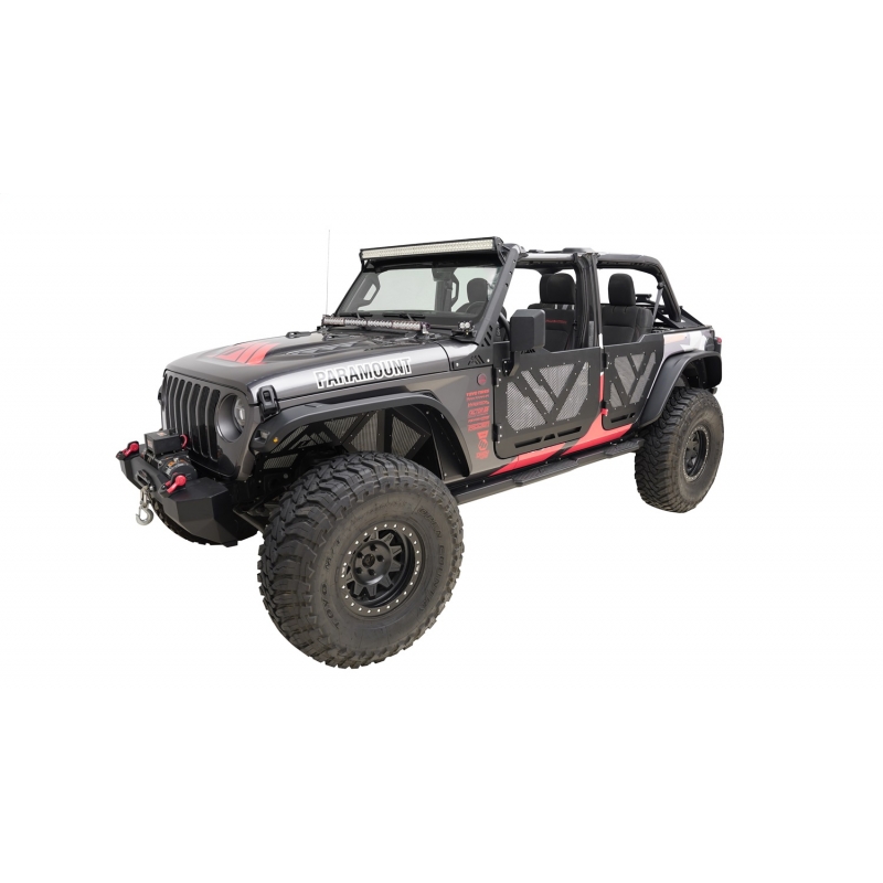 Paramount Automotive | Half Doors - Gladiator / Wrangler (4xe) / Wrangler (JL) 2018-2023