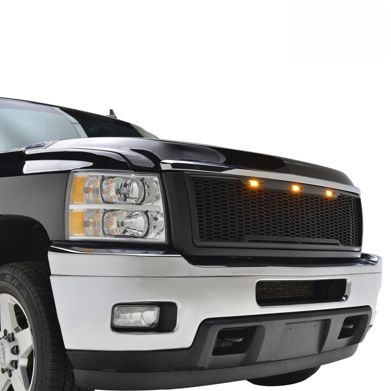 Paramount Automotive | Impulse Packaged Grille - Silverado 2500 HD / 3500 HD 6.0L / 6.6L 2011-2014 Paramount Automotive Grilles