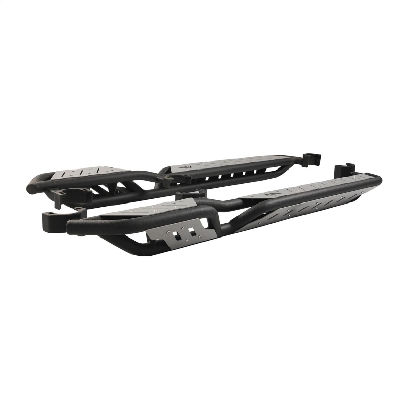 Paramount Automotive | Gen2 Tri-Tube Rock Slider - Wrangler (JK) / Wrangler (JL) 3.6L / 3.8L 2007-2018