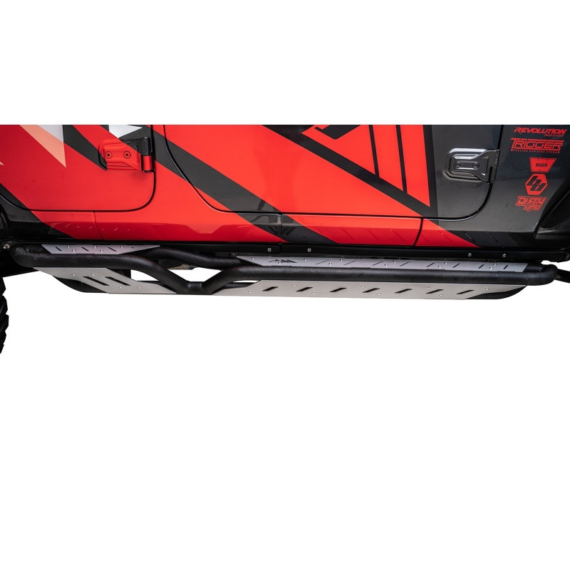 Paramount Automotive | Gen2 Tri-Tube Rock Slider - Wrangler (4xe) / Wrangler (JL) 2018-2022 Paramount Automotive Step Bars