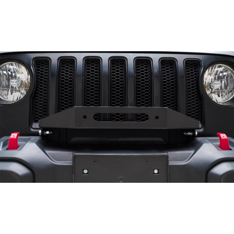 Paramount Automotive | External Winch Plate - Gladiator / Wrangler (4xe) / Wrangler (JL) 2018-2023 Paramount Automotive Armor...