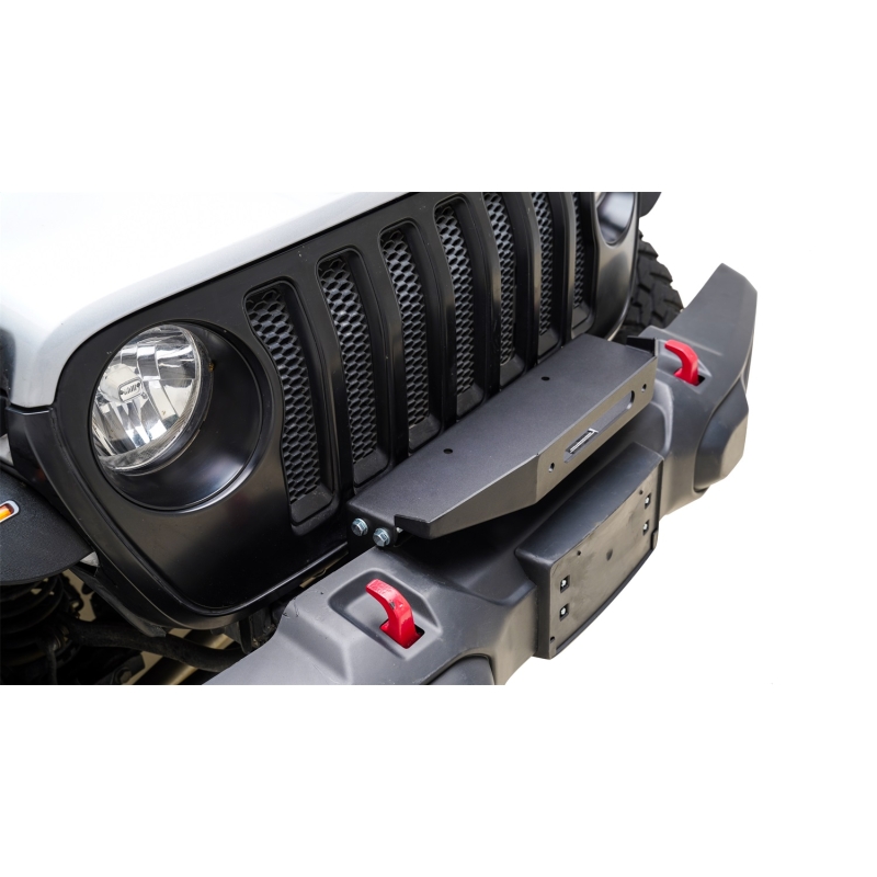 Paramount Automotive | External Winch Plate - Gladiator / Wrangler (4xe) / Wrangler (JL) 2018-2023 Paramount Automotive Armor...