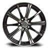RTX | Spark ET45 - Black Machined RTX Custom Wheels