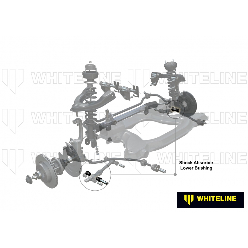 Whiteline | Suspension Control Arm Bushing Front - G35 / 350Z 3.5L 2003-2009 Whiteline Bushings & Mounts