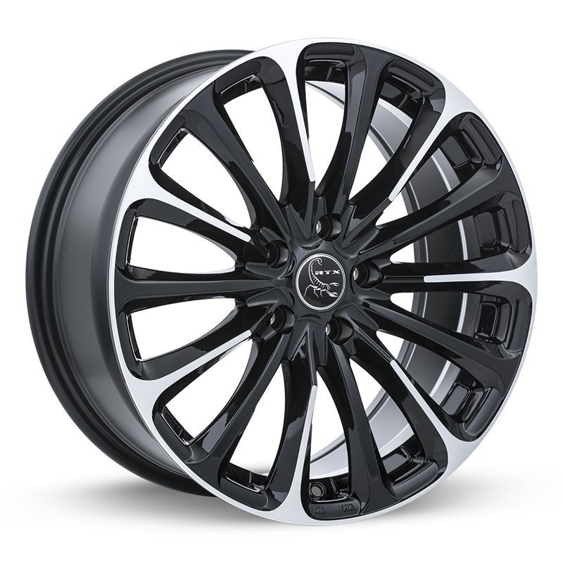 RTX | Poison ET42 - Black Machined RTX Custom Wheels