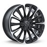 RTX | Poison ET42 - Black Machined RTX Custom Wheels