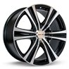 RTX | Aspen ET35 - Black Machined RTX Custom Wheels