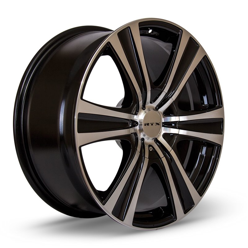 RTX | Aspen ET35 - Black Machined RTX Custom Wheels