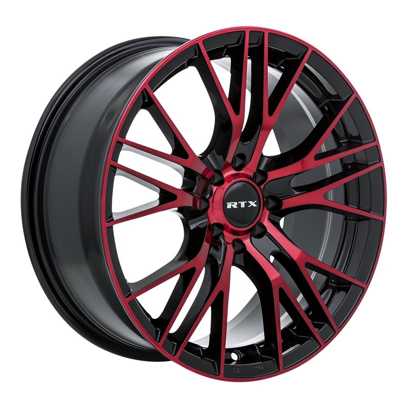 RTX | Vertex ET40 - Noir machiné rouge