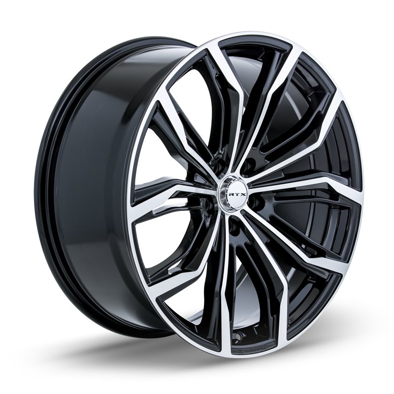 RTX | Black Widow ET40 - Black Machined RTX Custom Wheels