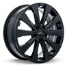 RTX | Estate 17x7.0 ET48 - Noir satin RTX Jantes en alliage