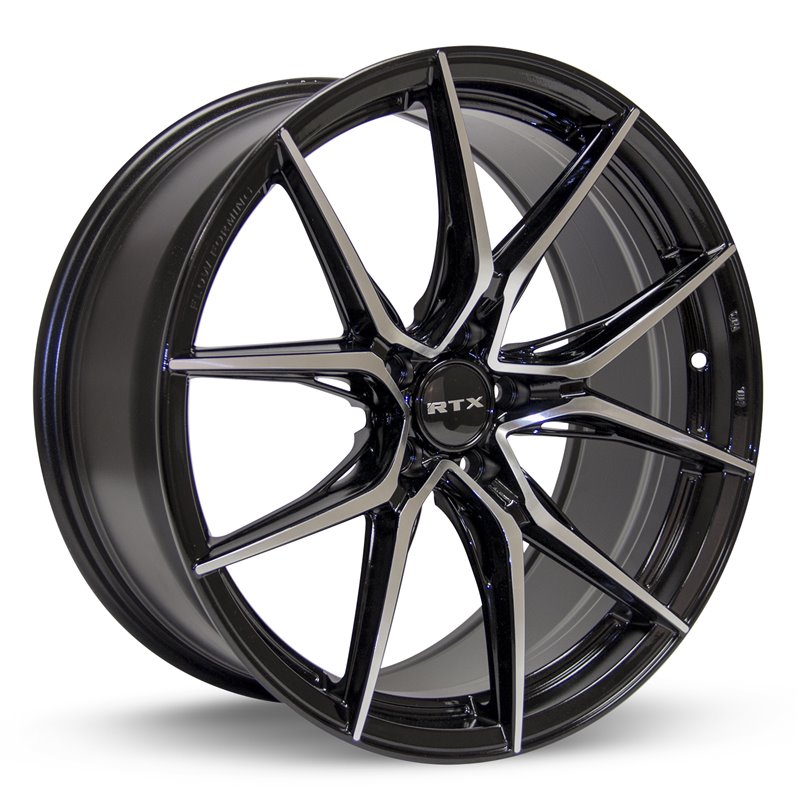 RTX | Slick ET42 - Black Machined RTX Custom Wheels