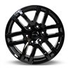 RTX | Oak ET30 - Gloss Black RTX Custom Wheels