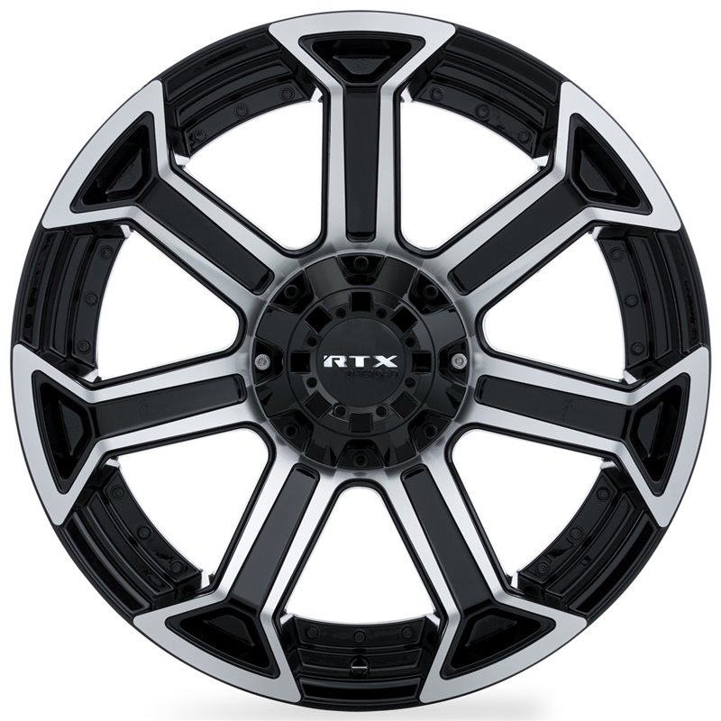 RTX | Peak ET0 - Gloss Black Machined RTX Custom Wheels
