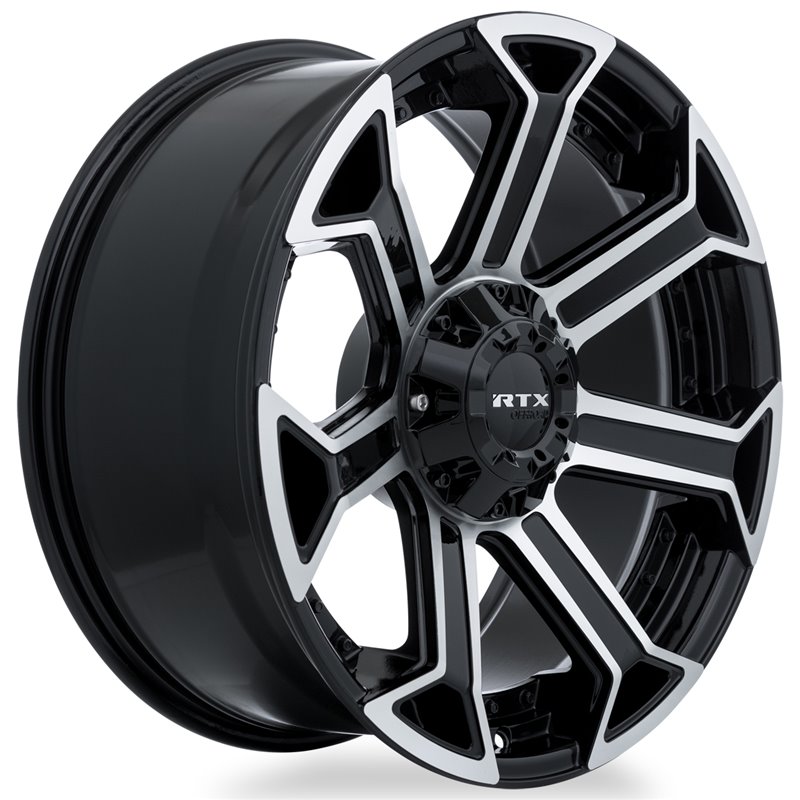 RTX | Peak ET0 - Gloss Black Machined RTX Custom Wheels