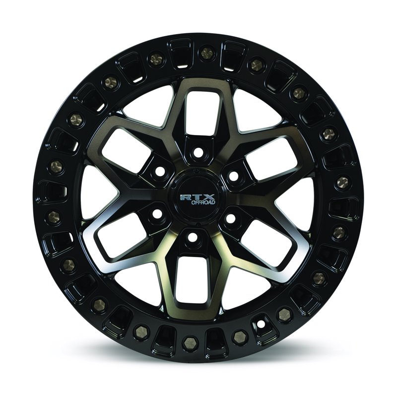 RTX | Zion ET-15 - Satin Black Tinted Bronze RTX Custom Wheels
