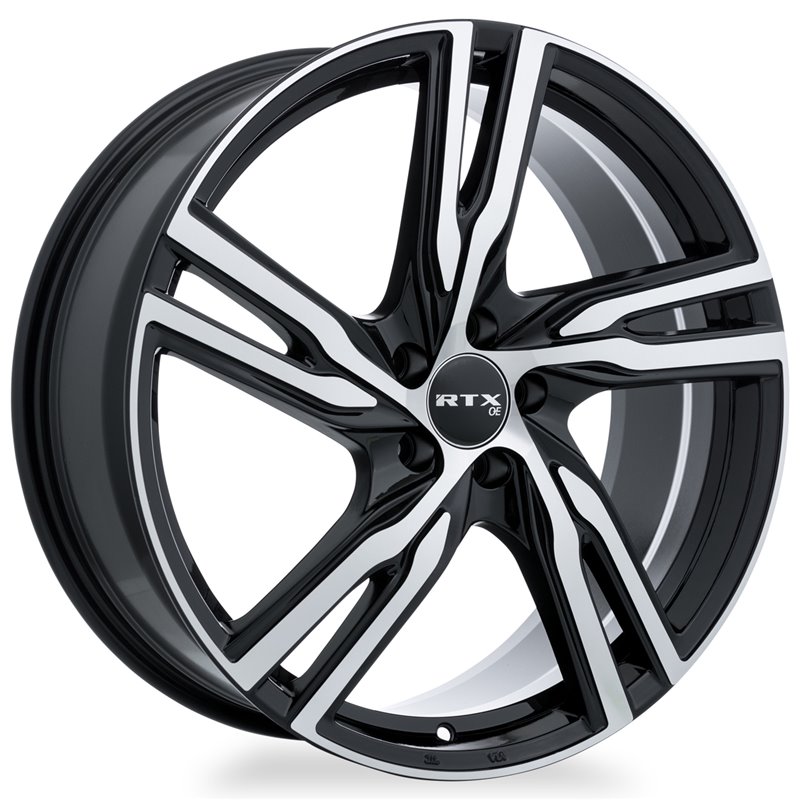 RTX | Gothenburg ET45 - Gloss Black Machined RTX Custom Wheels
