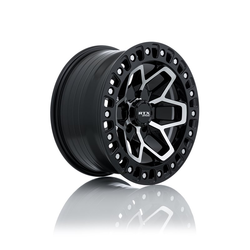 RTX | Zion ET-15 - Gloss Black Machined RTX Custom Wheels