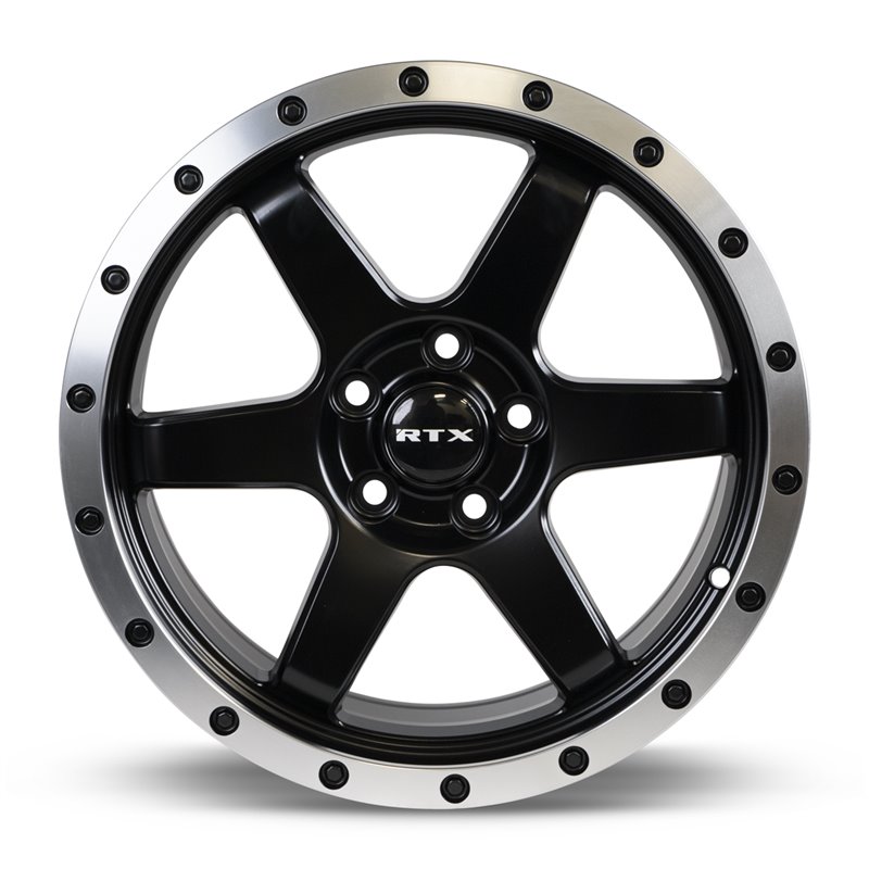 RTX | Dakar ET35 - Noir satiné rebord machiné