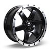 RTX | Dakar ET35 - Noir satiné rebord machiné