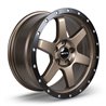 RTX | Dakar ET35 - Bronze satiné rebord noir