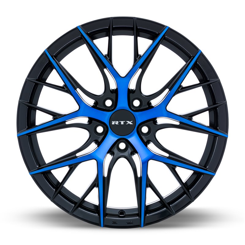 RTX | Valkyrie ET40 - Noir lustré machiné bleu