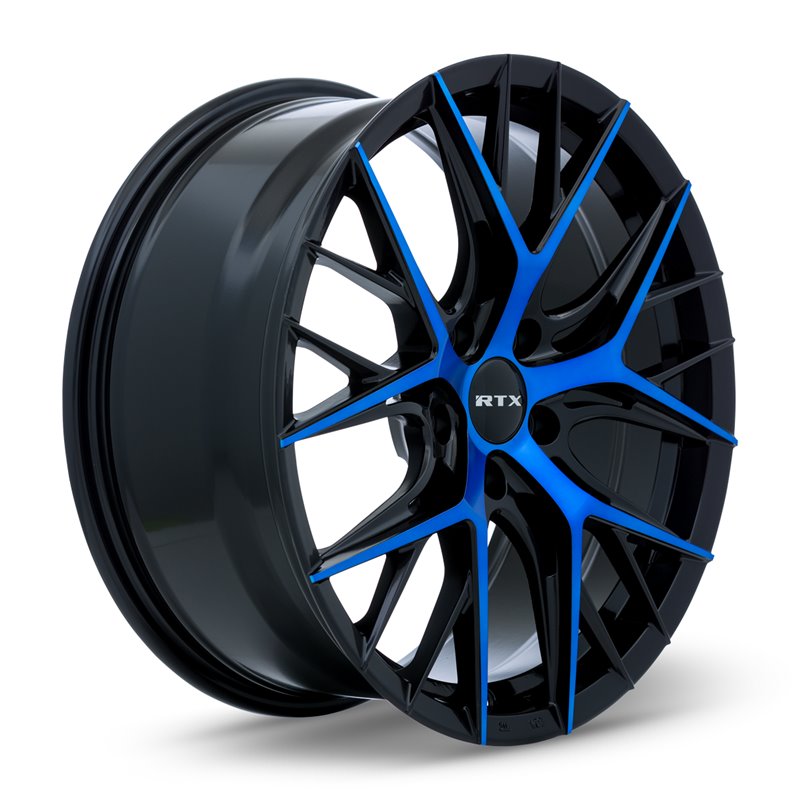 RTX | Valkyrie ET40 - Noir lustré machiné bleu