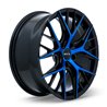 RTX | Valkyrie ET40 - Noir lustré machiné bleu