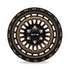 RTX | Moab ET0 - Bronze with Satin Black Lip RTX Custom Wheels