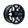 RTX | Goliath ET0 - Satin Black with Milled Rivets RTX Custom Wheels