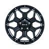 RTX | Goliath ET0 - Satin Black with Milled Rivets RTX Custom Wheels
