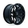 RTX | Goliath ET0 - Satin Black with Milled Rivets RTX Custom Wheels