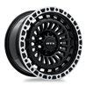 RTX | Moab ET0 - Gloss Black Machined Lip RTX Custom Wheels