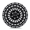 RTX | Moab ET0 - Gloss Black Machined Lip RTX Custom Wheels