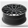RTX | RS02 ET38 - Gloss Black Machined RTX Custom Wheels