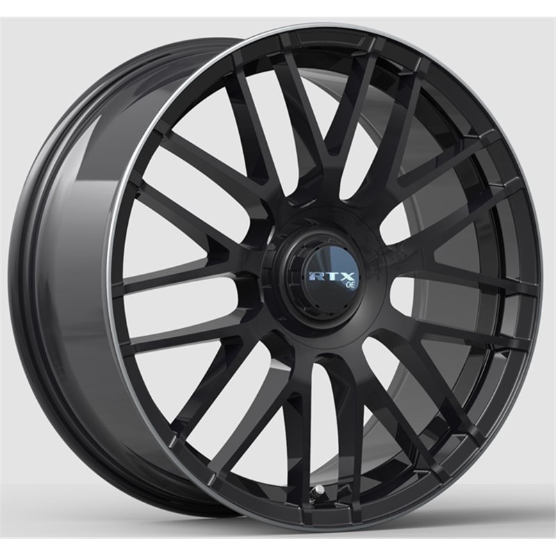 RTX | MB-01 ET38 - Noir lustré avec rebord machiné
