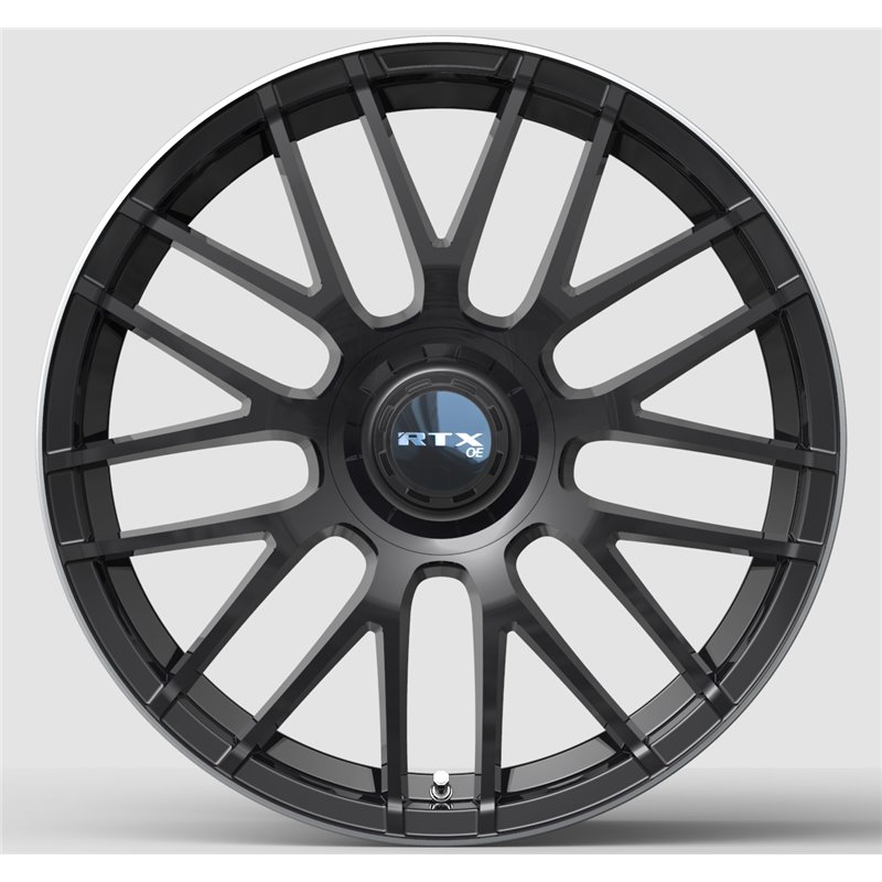 RTX | MB-01 ET38 - Noir lustré avec rebord machiné