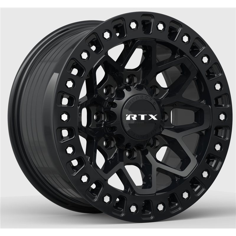 RTX | Zion ET20 - Gloss Black Milled Rivets RTX Custom Wheels